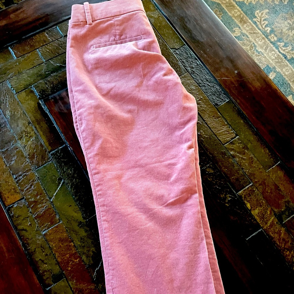 JCrew Dusty Rose Cords- size 4